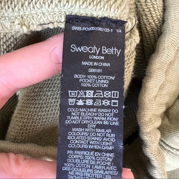 Sweaty Betty Essential joggers in fern green Size XS G79 - Picture 9 of 9